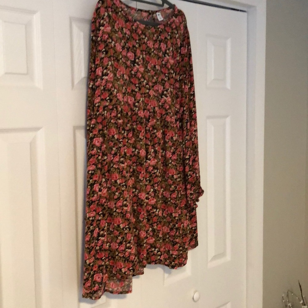 Adorable BP 1x floral babydoll dress.